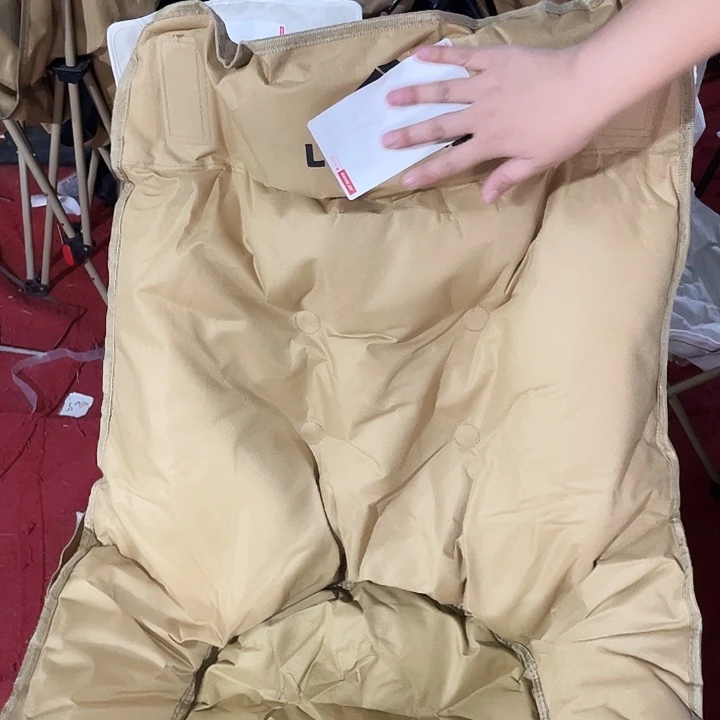 铁随机发加棉高背可调节月亮椅