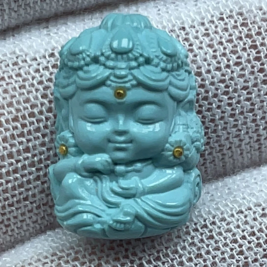 未镶嵌绿松石珠宝奇石