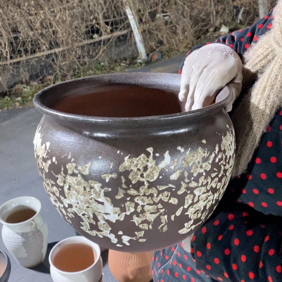 红陶口30高24～～～