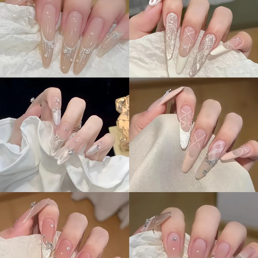 10副纯手工穿戴甲