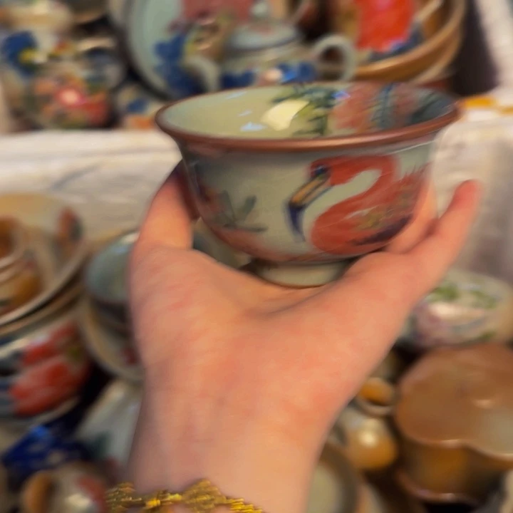 瓷片景德镇陶瓷手工手绘