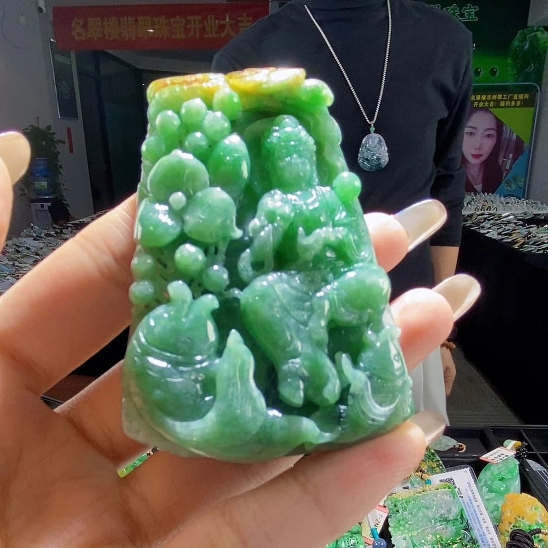 颈饰未镶嵌翡翠翡翠