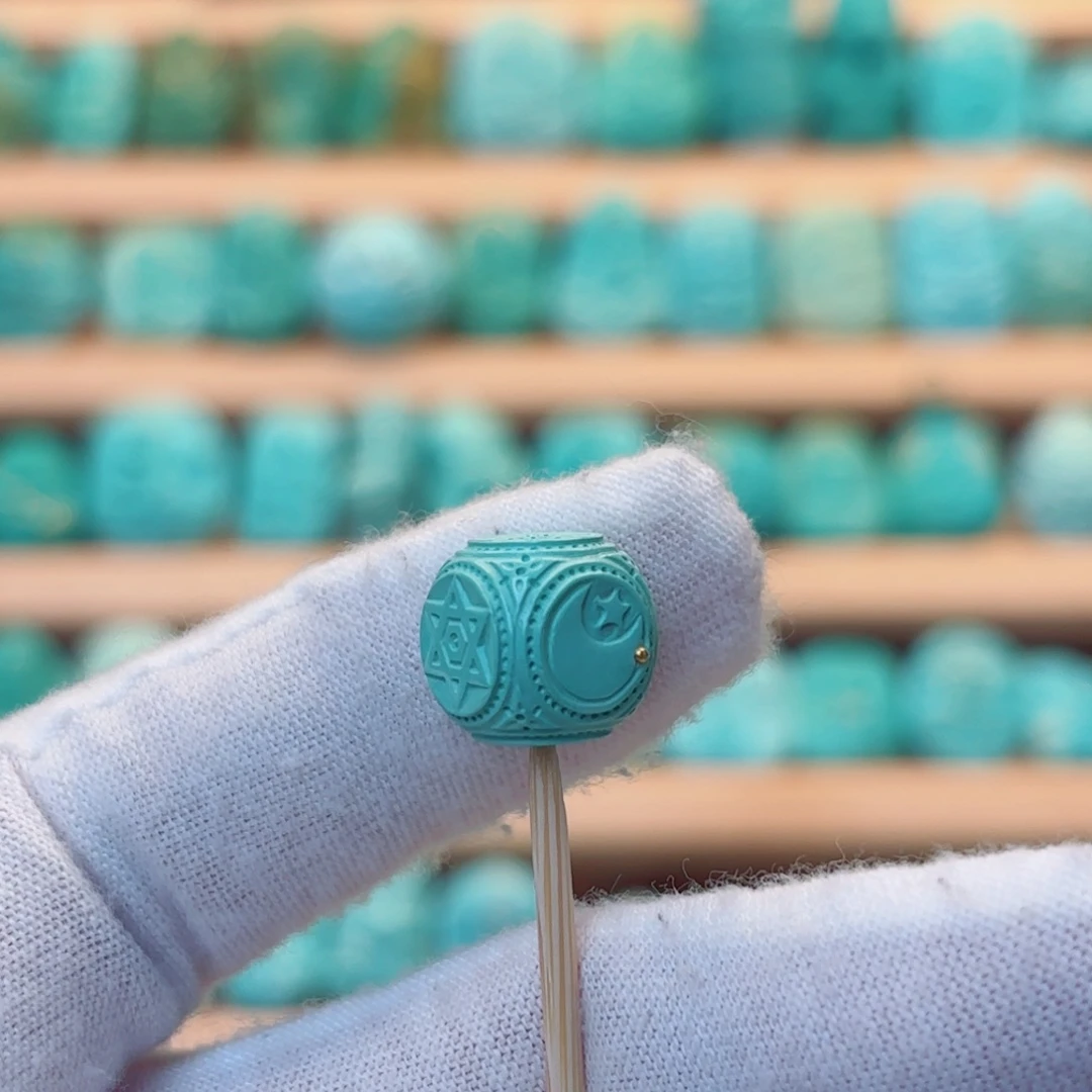 绿松石未镶嵌配饰