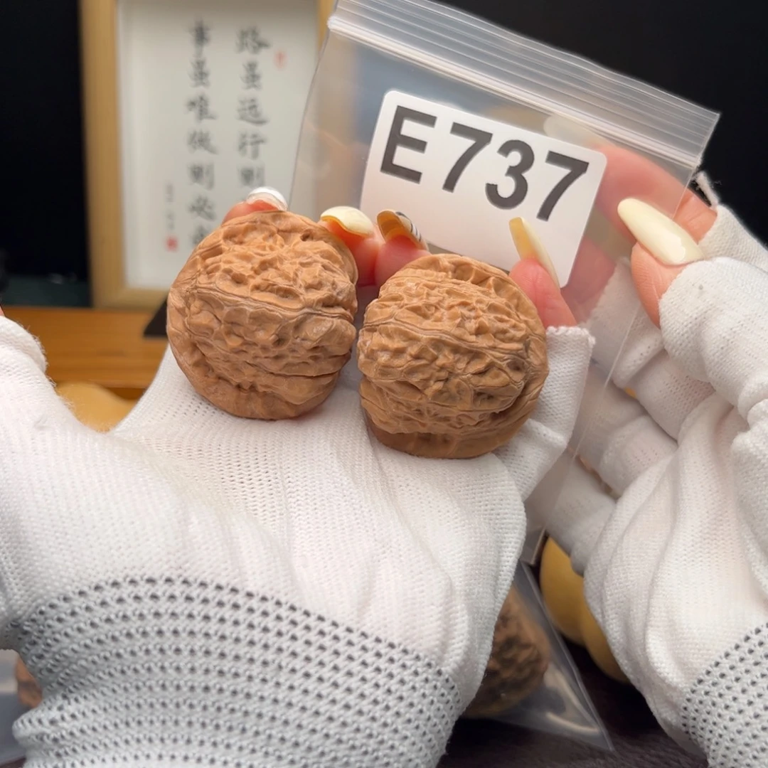文玩核桃把件41南瓜墩e737