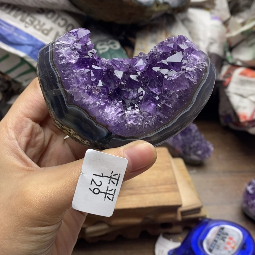 未镶嵌珠宝半成品紫晶