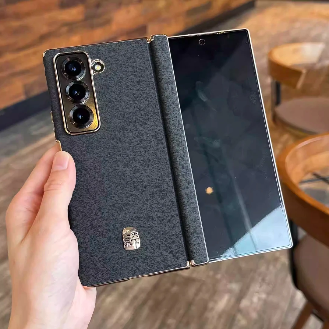 适用于三星w25手机壳心系天下zfold7保护套新款双中轴双边全包w25