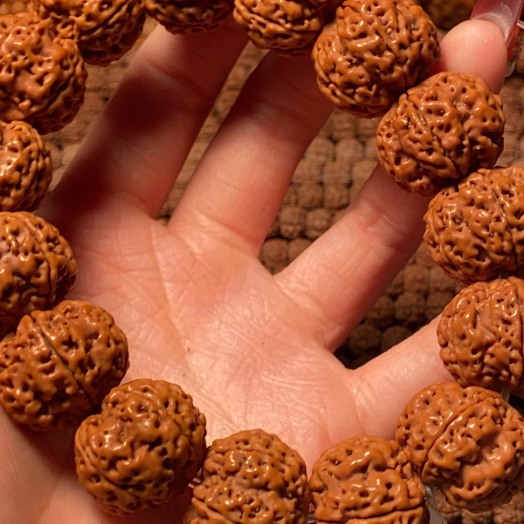 金刚菩提手串请***沙五瓣21古龙梅花236