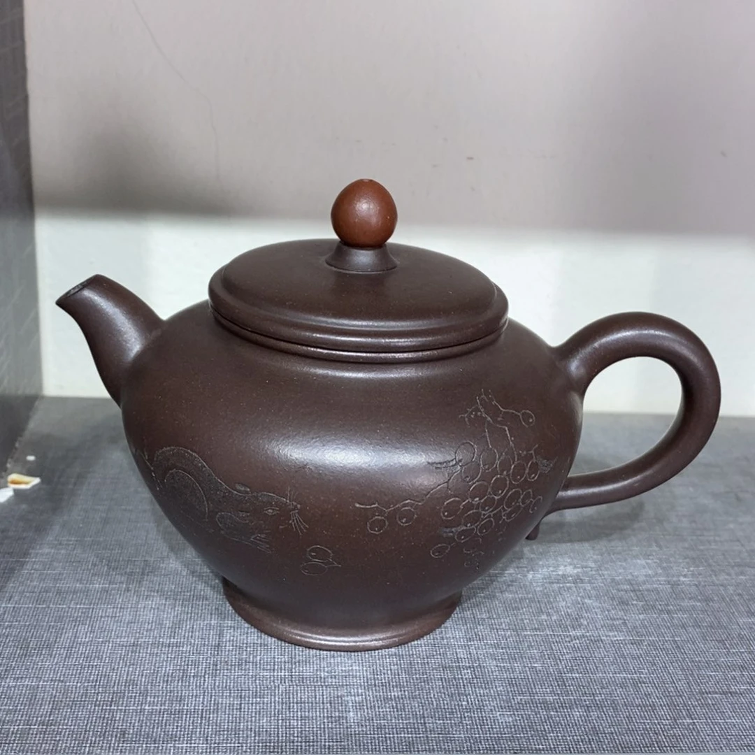 紫砂茶壶原矿手工190