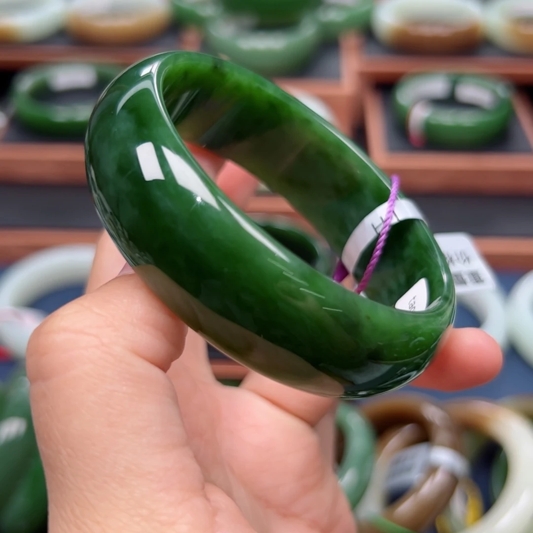 未镶嵌手镯和田玉（碧玉）5960