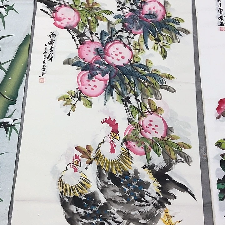 小周画廊的直播间