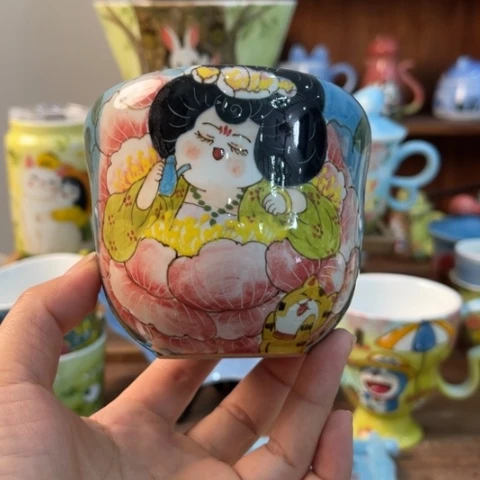 炉景德镇釉下手绘陶瓷