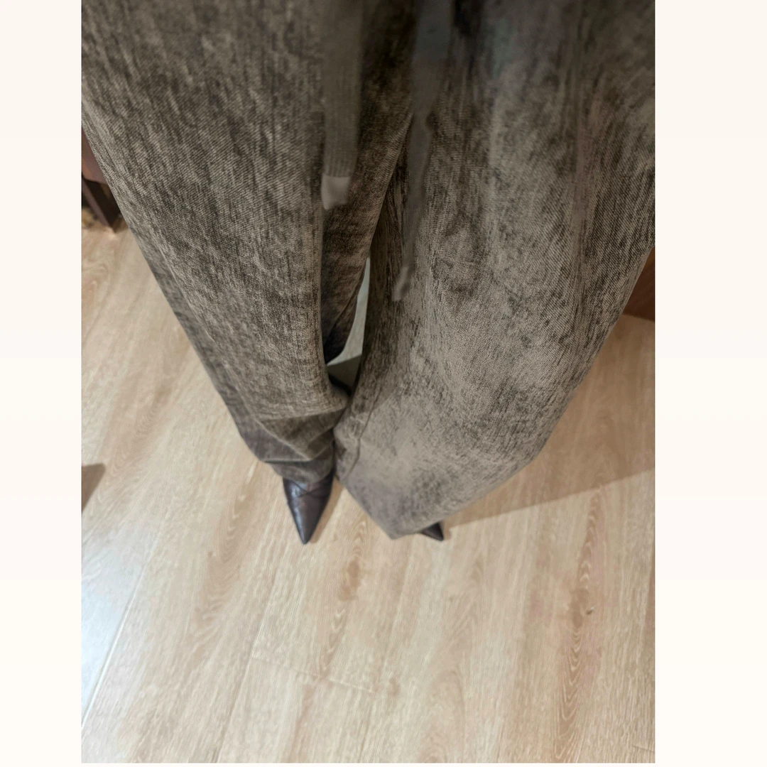 【晕染裤】162以上！超软显瘦纯棉冬休闲裤