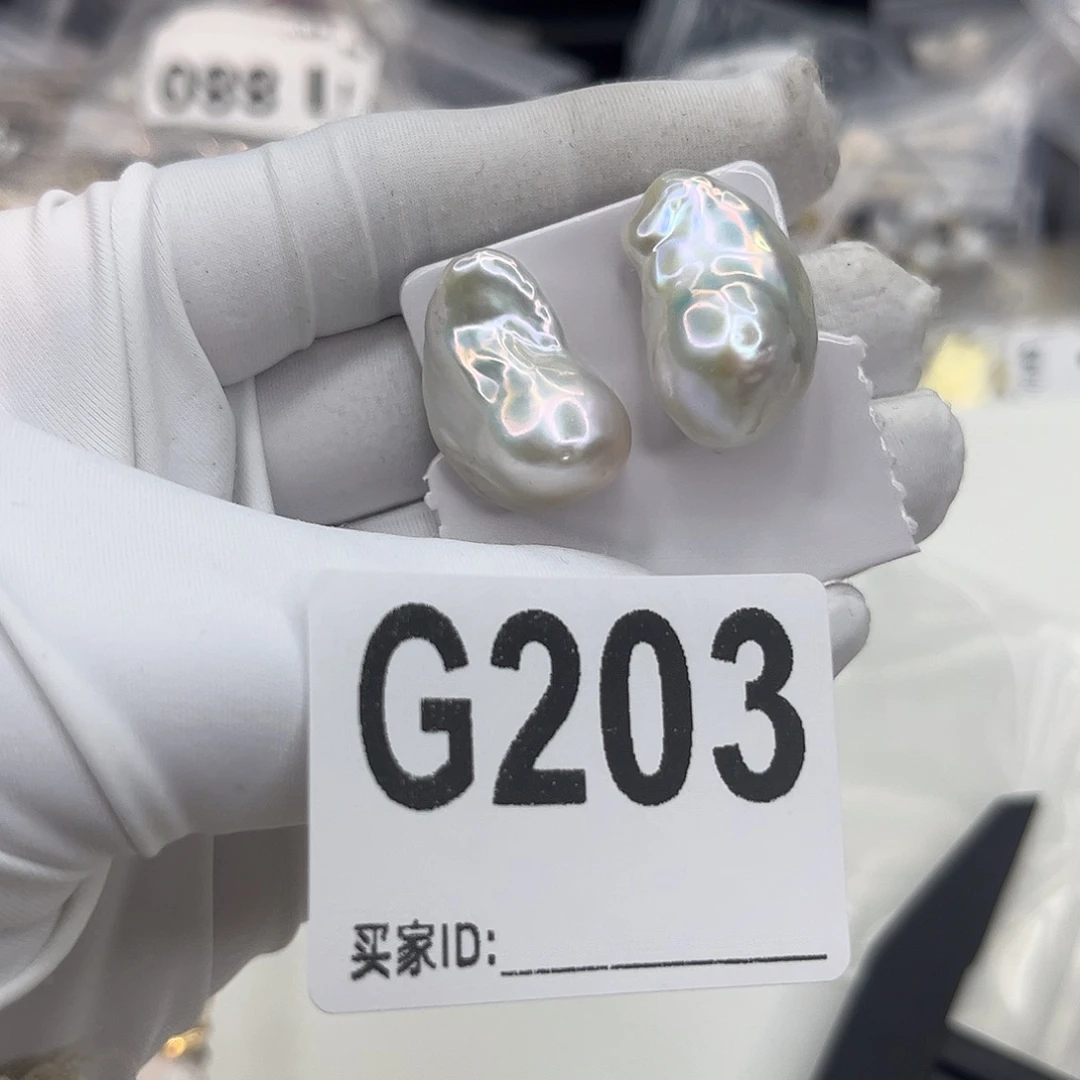 耳饰淡水珍珠银S925镶嵌