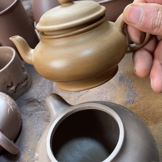 紫砂茶杯。*。宜兴紫砂