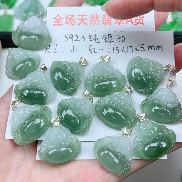 翡翠银S925镶嵌颈饰多样性发其1