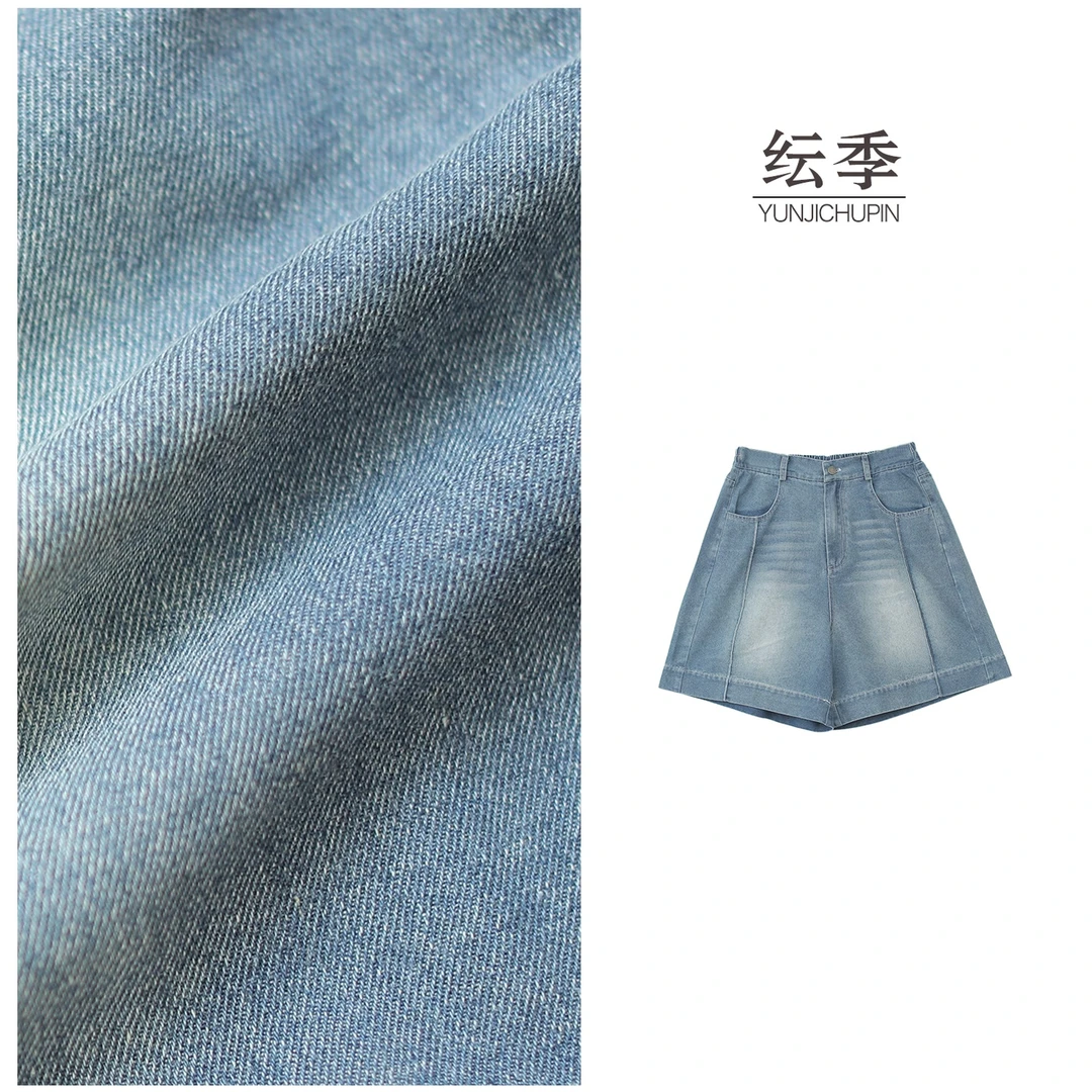 【米可原创】裤长46夏季新款宽松水洗清仓马骝牛仔五分裤女D25458
