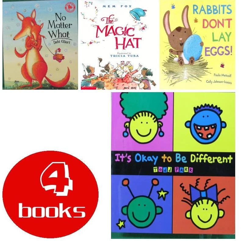 英文原版绘本4本93251115053