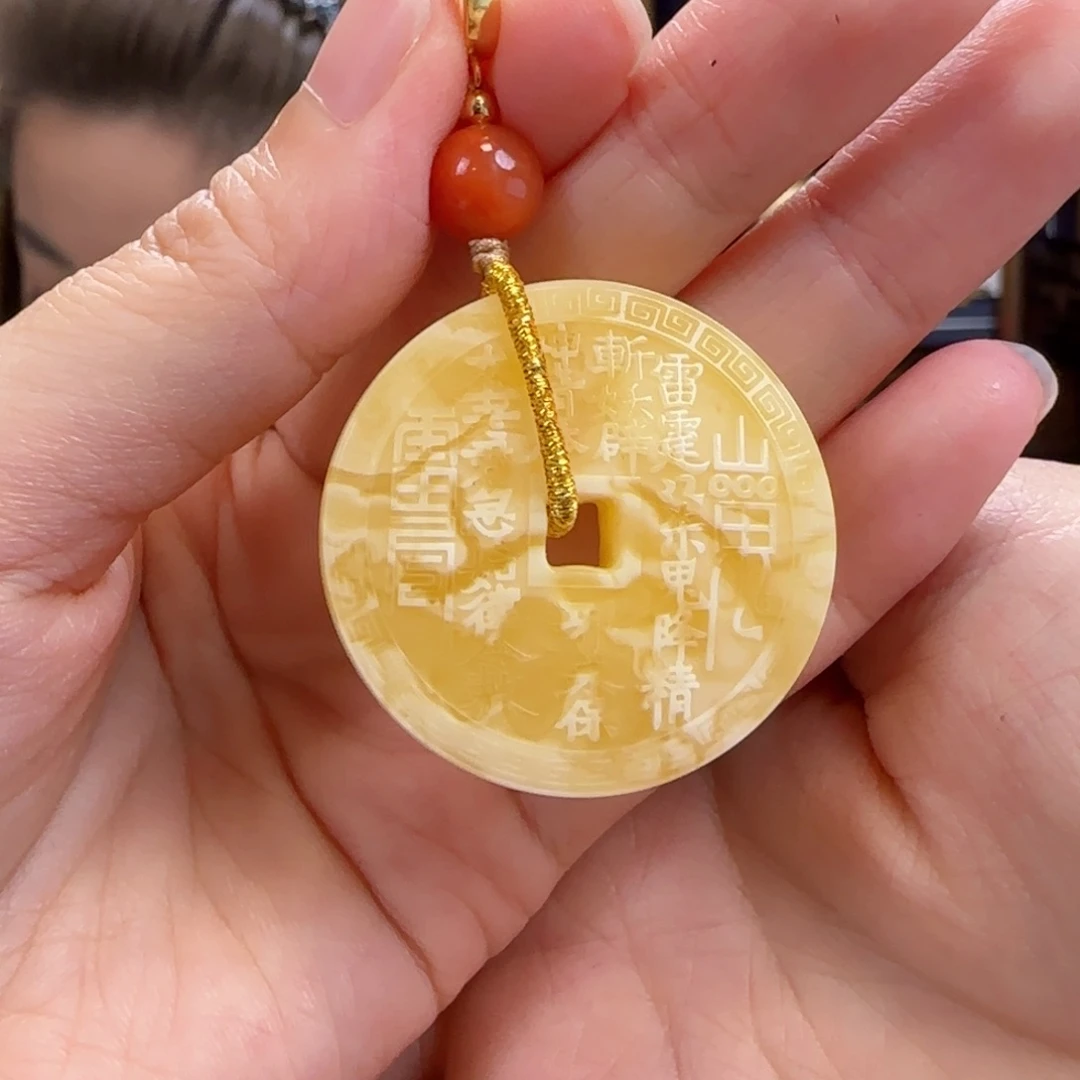 恍****未镶嵌颈饰蜜蜡111111111111