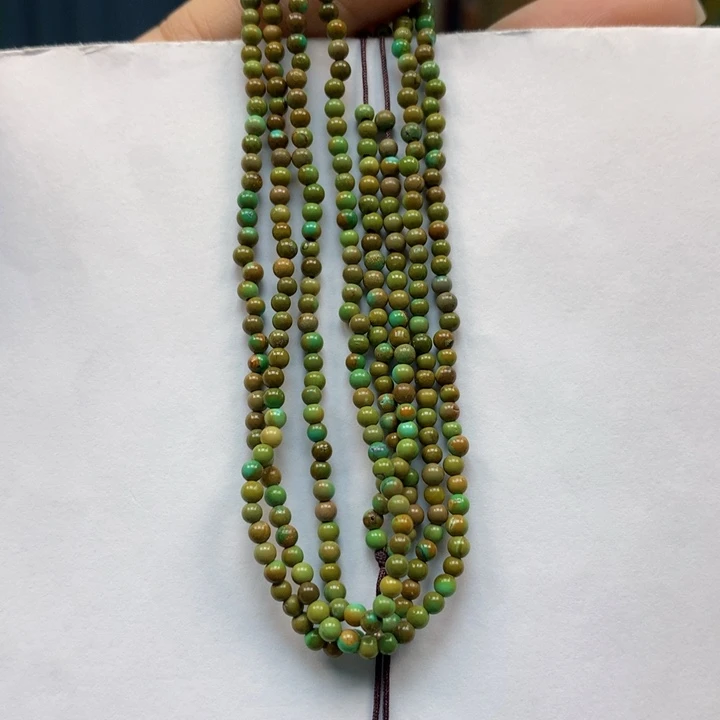 未镶嵌绿松石长链