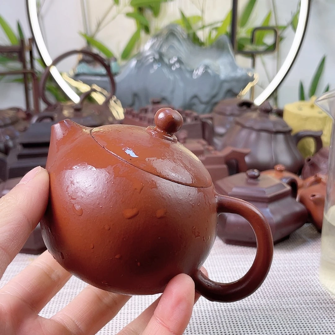 黄***雀紫砂茶壶微瑕的话