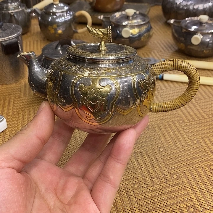 好***1纯银银壶纯银银壶