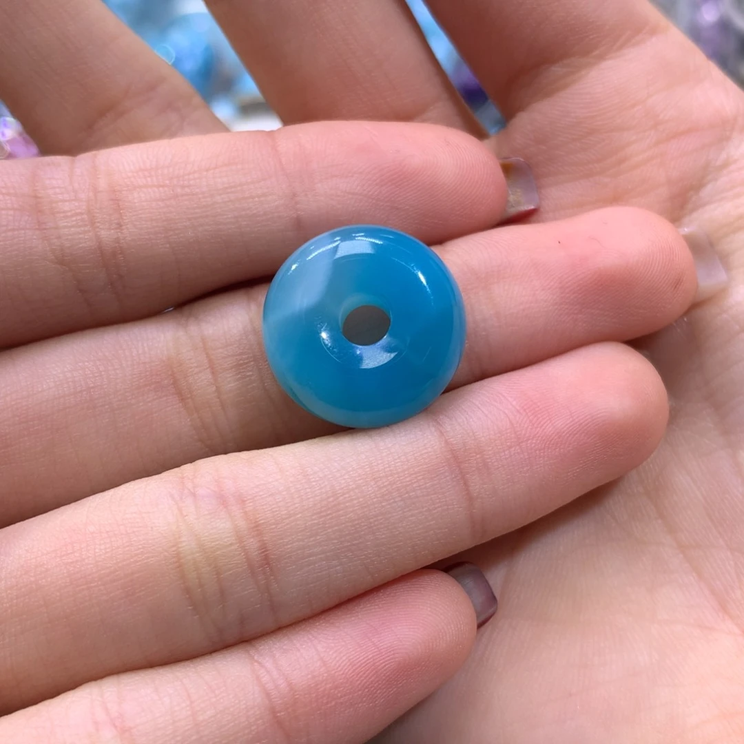 针钠钙石（海纹石）手链未镶嵌静*