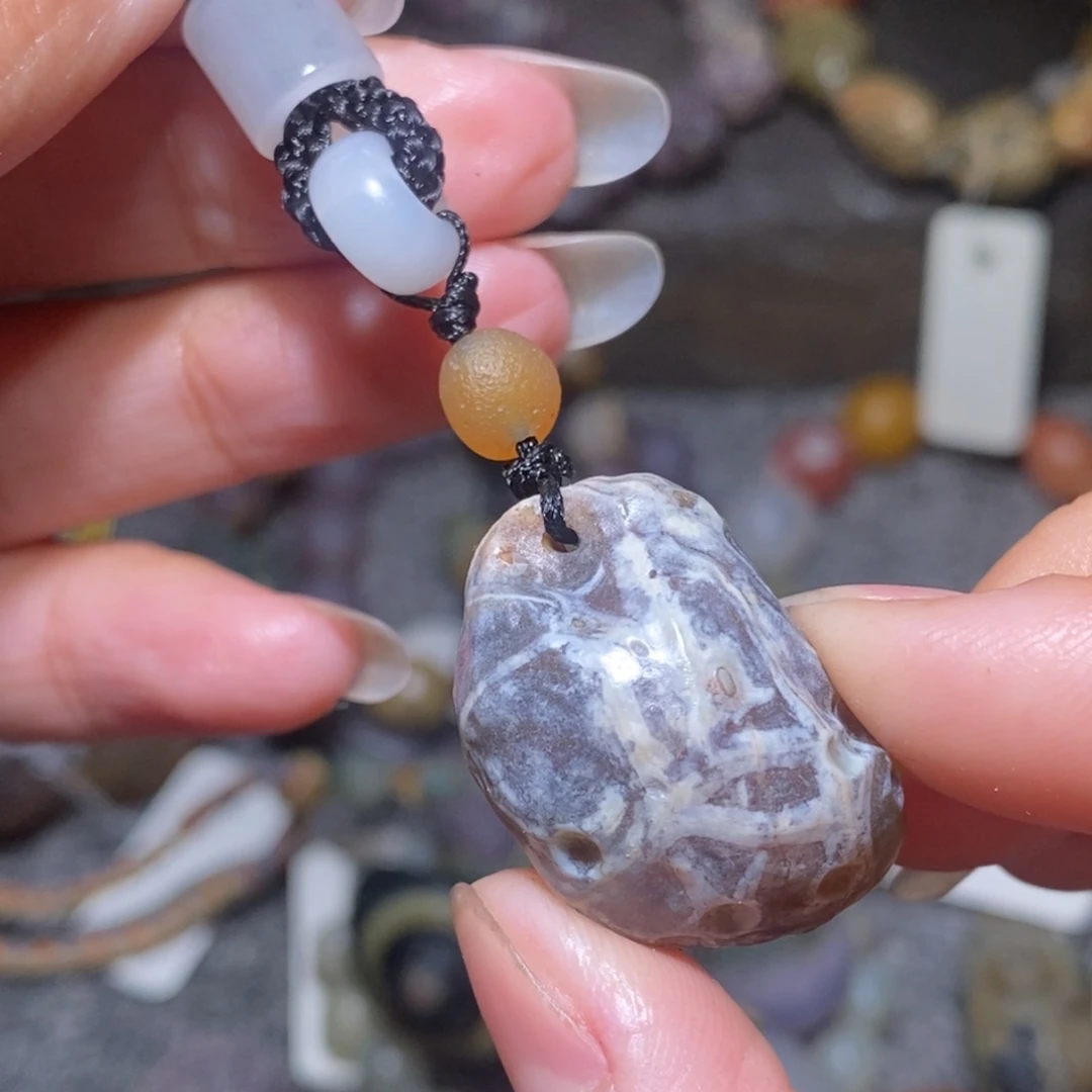 未镶嵌玛瑙/玉髓珠宝半成品