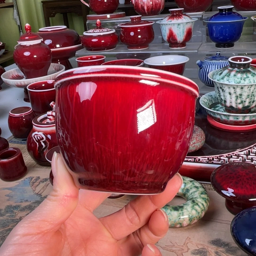 景德镇原矿釉缸杯