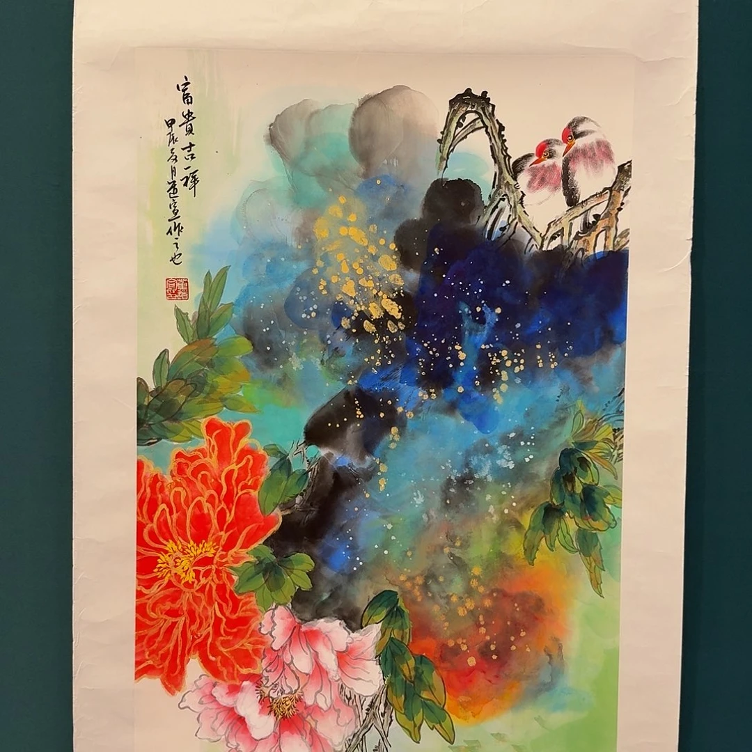 国画董老师的作品
