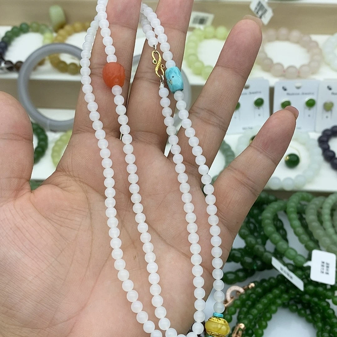 和田玉手链未镶嵌