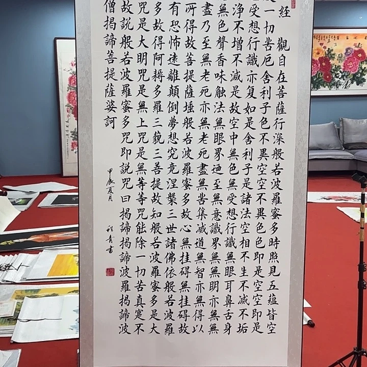 国画展示作作品展示
