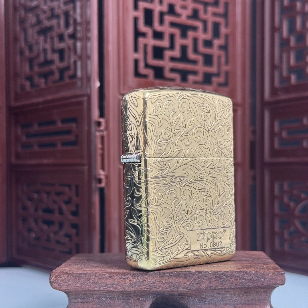 ZIPPO打火机 唐草下标 168盔甲煤油打火机 DYJ1
