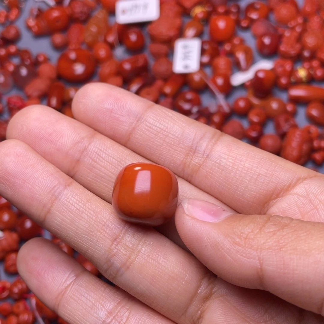 南红玛瑙天然川料南红精品未镶嵌尘*