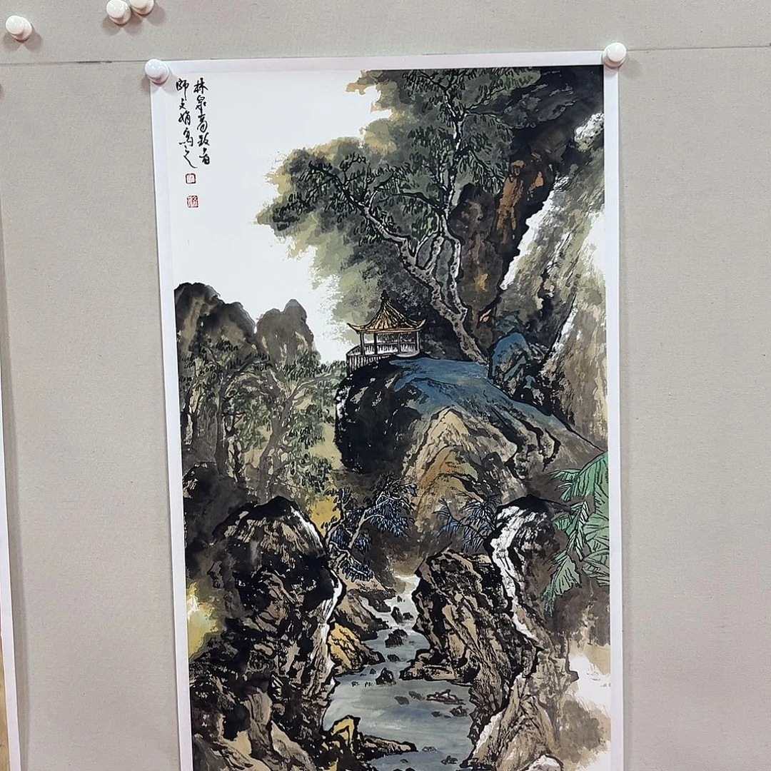 国画师老师艺术精品