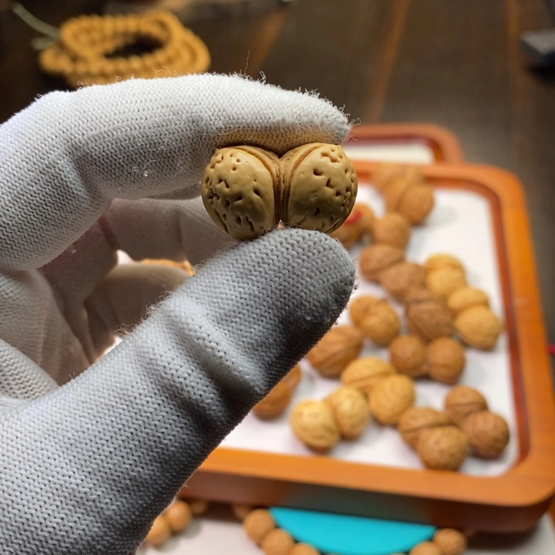 z***/桃核吊坠桃核双棒异形单籽