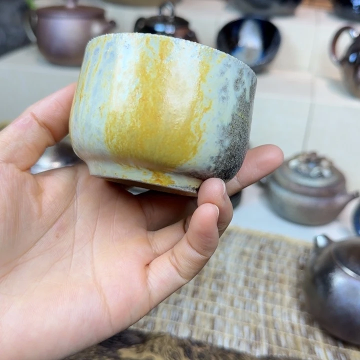 云南建水紫陶柴烧壶