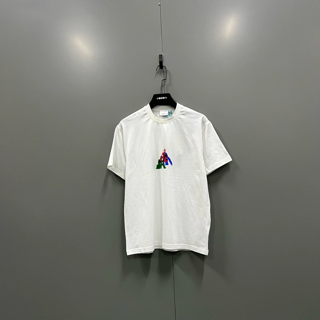 未使用 BURBERRY/博柏利 jp915 扎染图案短袖 XXS 207427