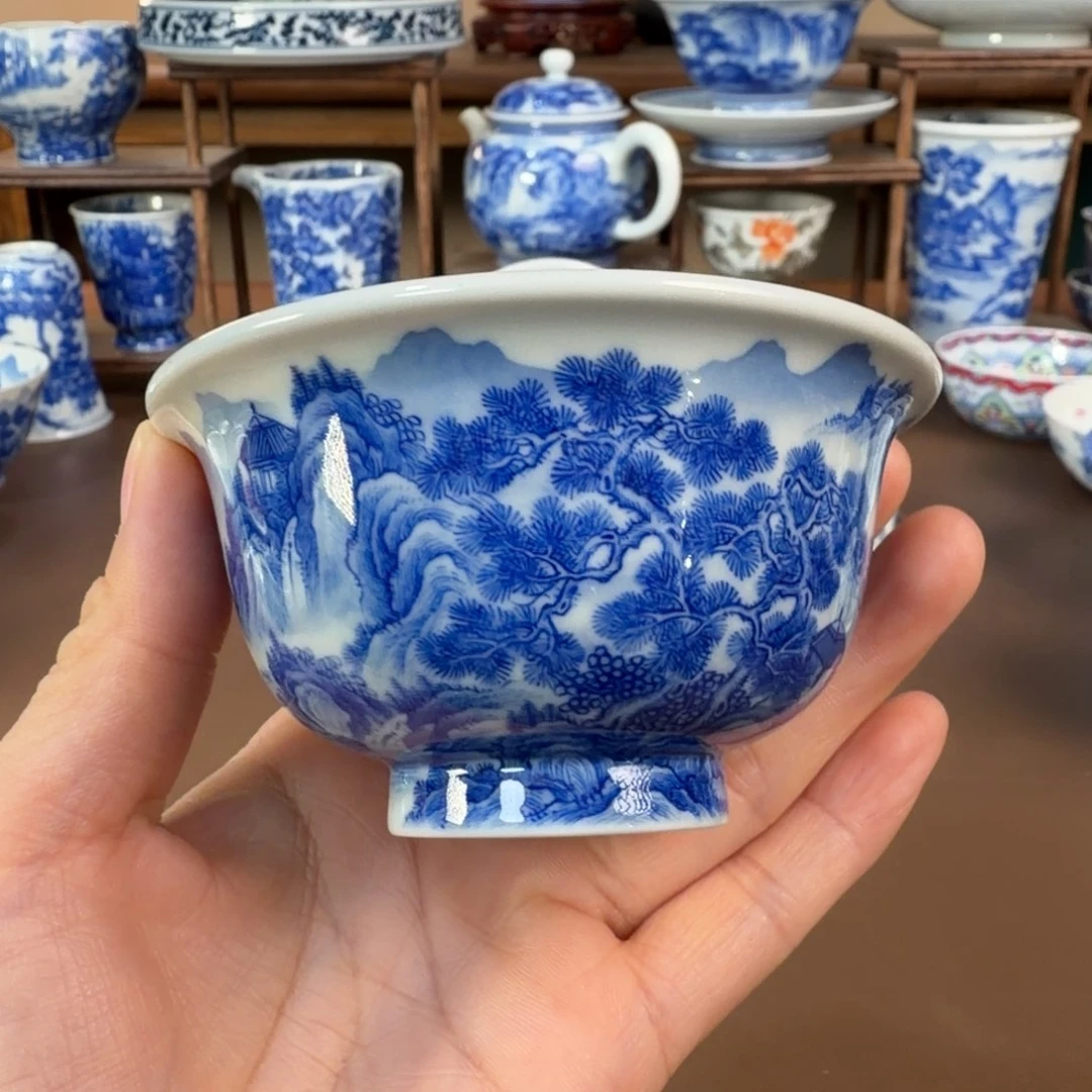 景德镇陶瓷手工手绘