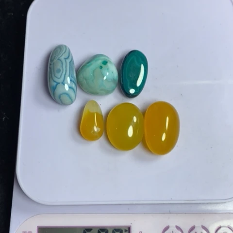 玛瑙/玉髓珠宝奇石未镶嵌慧*打孔不退不换