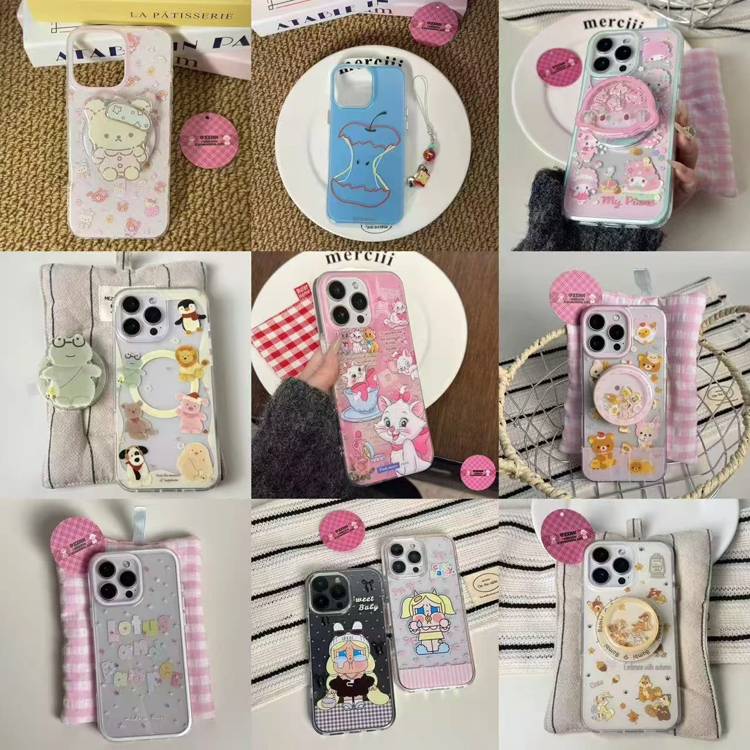 (直播自选)磁吸手机壳苹果13至16promax手机壳可爱防摔默认微瑕