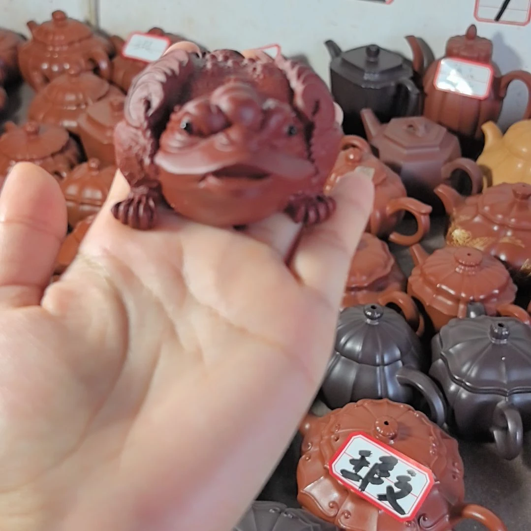 茶壶紫砂紫砂茶宠