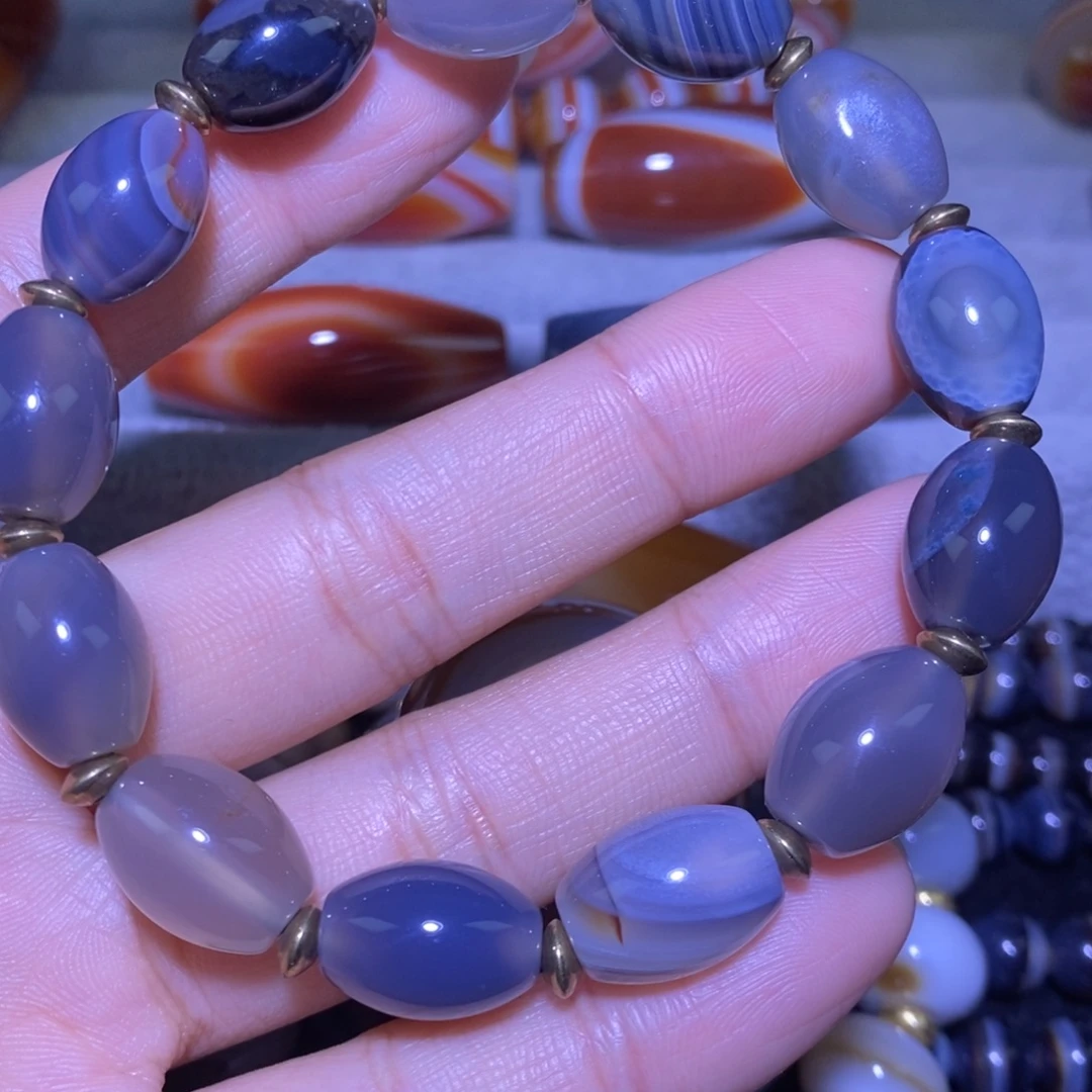 玛瑙/玉髓未镶嵌颈饰