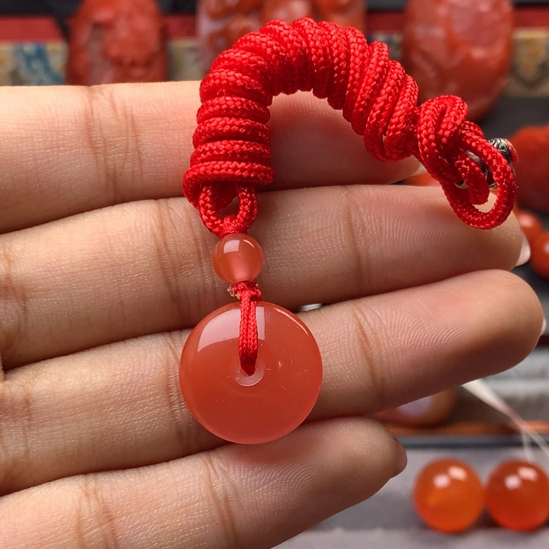 吊坠(赠链)未镶嵌南红玛瑙