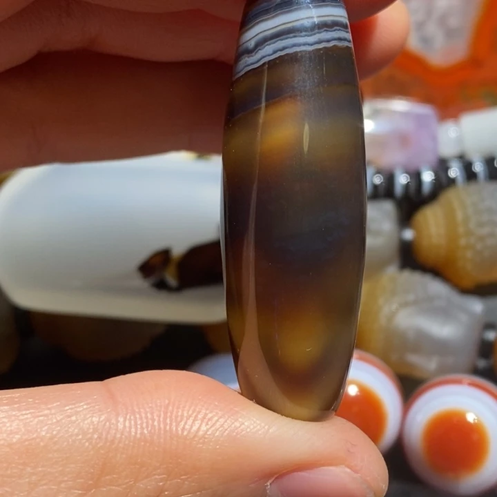 玛瑙/玉髓未镶嵌项链