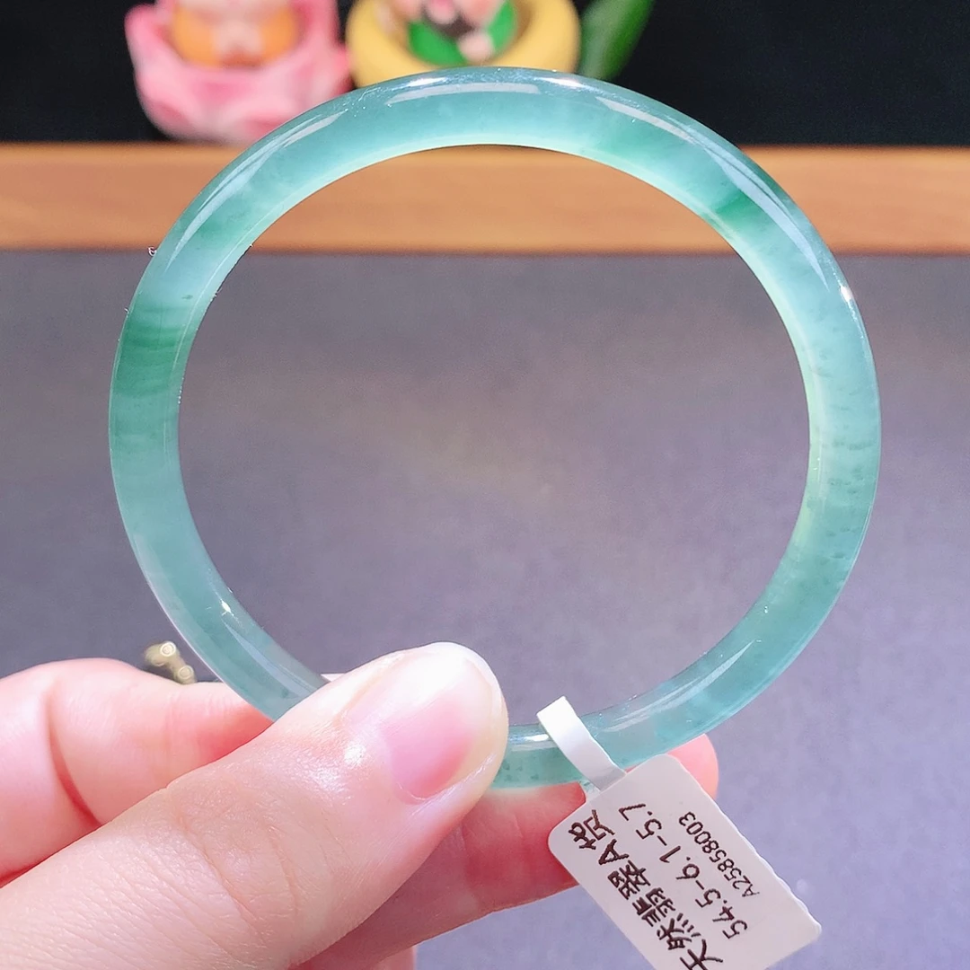 翡翠未镶嵌手镯天然翡翠