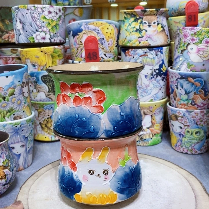 景德镇艺术手绘作品