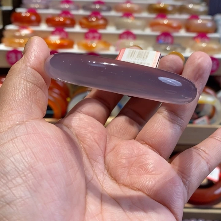 玛瑙/玉髓手镯未镶嵌小*豆