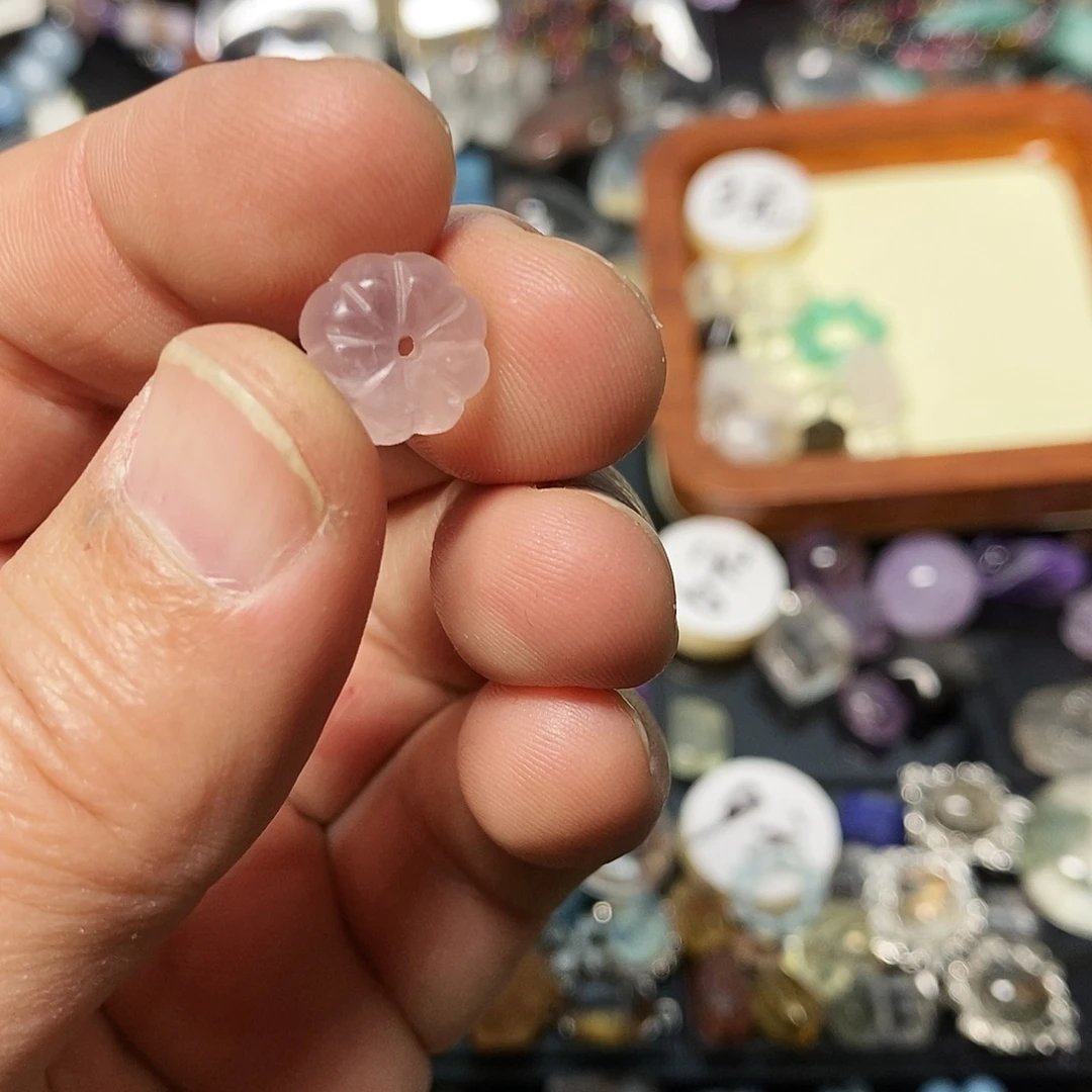 珠宝半成品未镶嵌紫晶