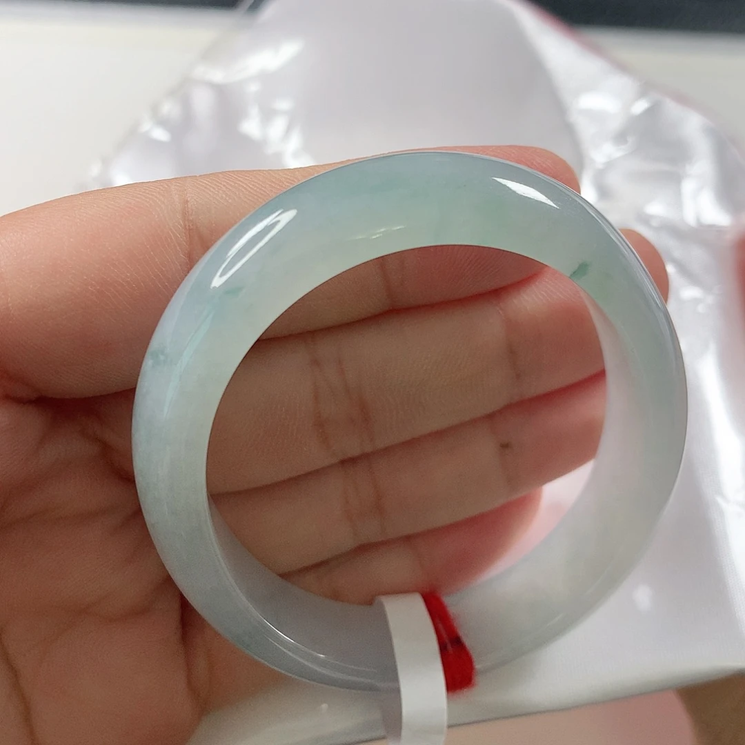 未镶嵌手镯（贵妃镯）翡翠 正圈戴5051圈①④③