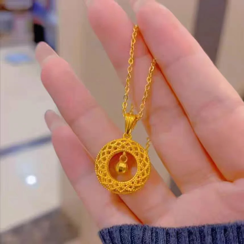 钛钢项链 莫比乌斯环织梦网时尚百搭轻奢小众设计感精致灵动项链